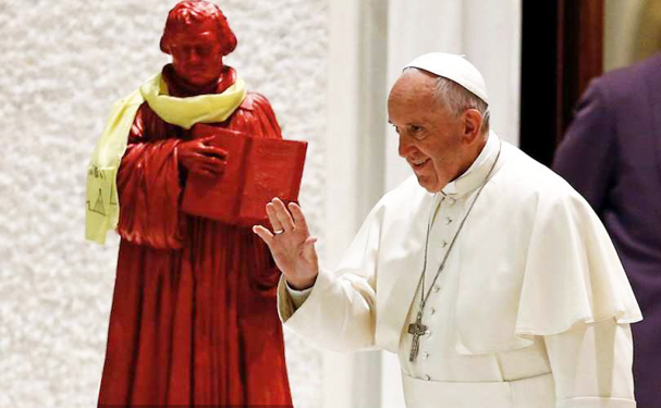 Er pave Frans “skabslutheraner?”