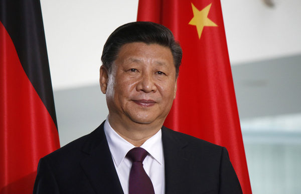 Xi Jinping strammer grebet