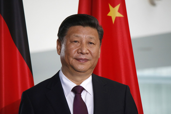 Xi Jinping strammer grebet